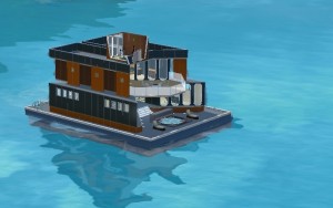 Inselparadies Hausboot