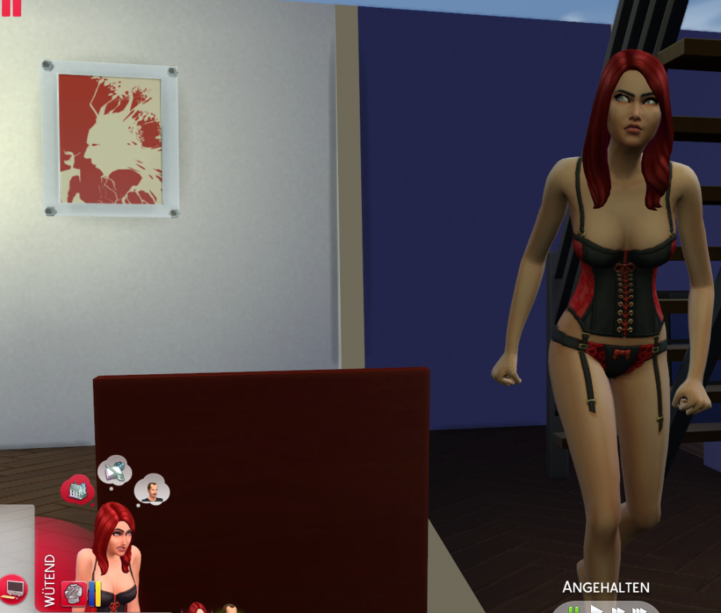 Sims4 Wütend